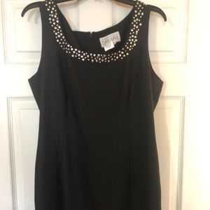 Black cocktail dress